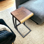 Walnut Snack Side Table